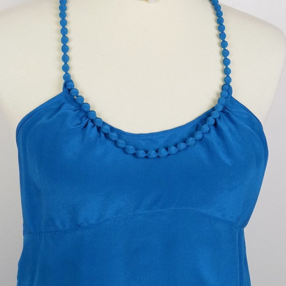 y2k 2000s vintage 100% silk y2k halter top club date night sexy